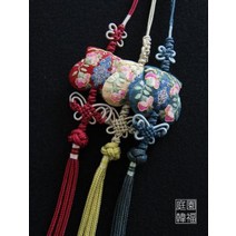 정원한복 고급전통노리개 한복노리개 전통공예 댕기 눈물고름 애교예단 [미단삼작 노리개]