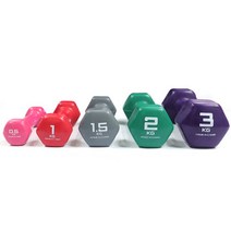 아이워너 PVC 컬러아령 3kg 낱개1개