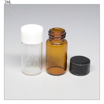 30ml 유리 바이알 샘플병-100개, 갈색