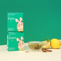 우고래빗 레몬민트티 블랜딩차 10T (ICE/HOT), 1.5g, 10개입