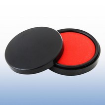 MJ 휴대용 원형 잉크 인주 도장 밥 스탬프 패드 DD-11594 B612 512128EA, 스마트피플 본상품선택