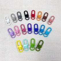 핀쿠션 NEW)19컬러 자물통 개고리 키홀더고리(2개), 19컬러전부