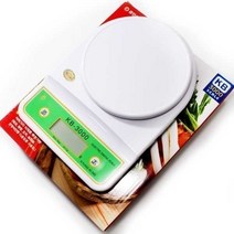 월드P/ 경인주방전자저울 KB-3000/3kg/1자동절전/수평계, 상세내용표시