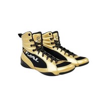 RIVAL Boxing RSX Guerrero 디럭스 미드탑 복싱 부츠 골드 134617
