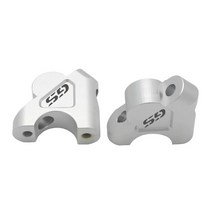2pcs 32mm cnc 머시닝 r 1200 gs r1200 gs 핸들 바 라이저 바 클램프 bmw adv 2014-2017 r1200gs lc 용 볼트가있는 확장 어댑터, a