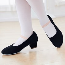 여성댄스화 라인댄스화 라인댄스신발 여성 소녀 댄스 슈즈 캐릭터 트레이닝 하이힐 발레, 11 38, [01] Black