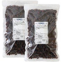 건포도(캘리포니아) 1KG×2점 세트 TOMIZ(창업 102년 토미사와 상점) 무첨가 논오일, One Color, One Size