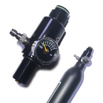 이탄 레귤레이터 CO2 이산화탄소 화학 5/8 quot18UNF HPA 4500psi Co2 압축 공기 탱크 레귤레이터 밸브 출, 06 2200psi