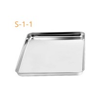 토스트랙 쿠키/빵/케이크 등을 위한 스테인레스 스틸 쿠키 시트 테두리 베이킹 젤리 롤 팬 베이커리 와이어 냉각 랙 0949, [04] S-1 bakeware