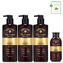 시즌3 닥터그루트 프로이펙트 미녹시놀TM3만PPM 닥터그루트 샴푸 500ml+190ml+셀럽 트리트먼트150ml, 3병+190ml+사은품