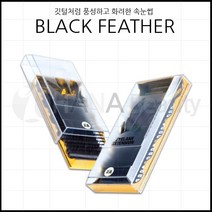 속눈썹용품-블랙패더 속눈썹 C컬 속눈썹연장재료, 1개, C컬 0.10T - 13mm