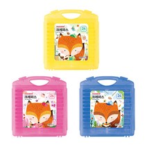 모나미 모니주 크레파스 24색 오일크레파스 크레용, 옐로우