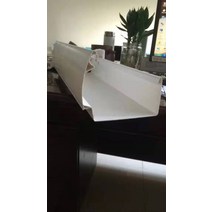 측구 콘크리트 pe 배수로 수로관 빗물받이 처마 집수정 지붕 사각맨홀 PVC 거터 배수관, PVC 7인치 천장개