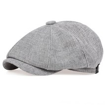남성 캐주얼 뉴스 보이 모자 봄 여름 얇은 레트로 베레모 야생 남여 팔각형 패션 힙합 gorras, [04] GRAY