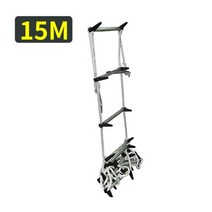 비상용 알미늄 줄사다리 15m(피난사다리 비상용사다리ST+768EA, 쿠팡 본상품선택