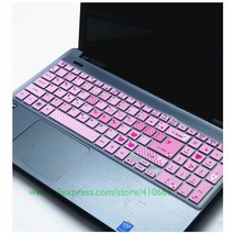 노크북 컴퓨터 악세서리 부품 Acer Aspire E 15 터치 E15 키보드 커버 보호대 15.6 인치 노트북 54KU 50DA 56MU 571 572, [09] Color 2