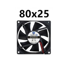 냉각팬 쿨링휀 냉각판 컴퓨터휀 브러시리스 모터 케이스 냉각 팬 조용한 핀, 11 8025_01 5V