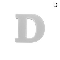 큰편지 실리콘 금형 대문자 수지 장식 에폭시 홈 생일 Diy 웨딩 파티 공예 L N7u5, 04 D Transparent