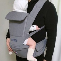 진주마미 출산선물 신생아아기띠 신생아용품 여름아기띠 애기띠 아기띠, 카키