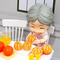 미니어처 소품 귤 육일돌 한세트 3개, 깐귤