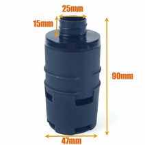 무시동히터 이동식 25mm 직경 공기 디젤 주차 히터 흡입 필터 소음기 파이프 3 Webasto Eberspacher 자동차, 02 Type B