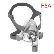 코골이방지 양압기 F5/F5A CPAP 마스크 CPAP 자동 CPAP BPAP 베개 풀 페이스 마스크 실리콘 소재 사이, 01 F5A_01 L