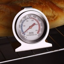 300도 오븐온도계 걸이 스탠드 고온 제빵, 실버, 본상품선택