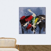 건강-드림_비구상기다림RS001 유화 그림액자 인테리어 소품 거실 실내_rjsrkdemf, 건-드-선택사항없습니다