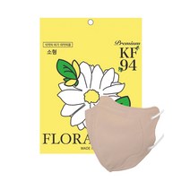 더맑은 프리미엄 황사 KF94 새부리형 강혜연 마스크 컬러선택 소형/중형 100매, 화이트(흰색)