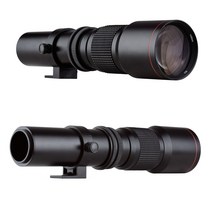 접사링 텔레컨버터카메라 초망원 렌즈 500mm f8.0-32 수동 줌 t-마운트 +, 니콘 아이 마운트