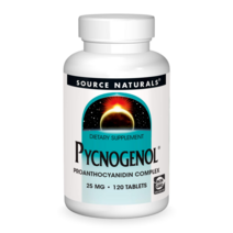 소스내추럴스 피크노제놀 25mg 프랑스 해안송 껍질 추출물 120정 4개월분