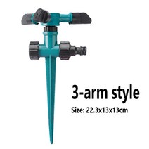 미니 스프링쿨러 클러 점적관수 자동 분수 호스 설치 농업 농사용 간이 텃밭 물주기 잔디 정원 접지 플러그 유형 360 ° 회전 잔디 관개 물 시스템 정원 용품, a