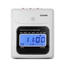 출퇴근기록기 CA-818D 디지털 출근관리 근태 회사 사무실 빌딩 오피스