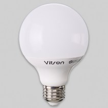 비츠온 LED 에코 전구 볼구 볼전구 10W G80 전구색 KS(숏타입)