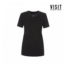 비지트인뉴욕 브이넥 오가닉 티셔츠(VX7ST91)