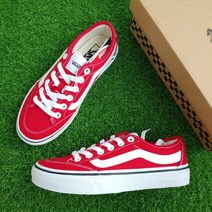 [국내매장상품] 반스 운동화 스탠스 RED/WHITE V362
