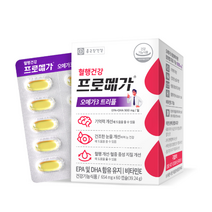 [종근당건강] 로프메가 오메가3 트리플 장용성 3개월-12개월 선택구매하기 작은캡슐 삼키기 쉬운 캡슐 쇼핑영양제 인기오메가3 조인성영양제 눈건조개선 혈액순환영양제, 6박스