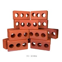 벽돌블럭1개 /무독성블록 블록쌓기 벽돌블록 직사각블럭 집짓기놀이 도형쌓기 도형블럭 상상력발달 집중력발달 창의력발달 감각발달 유치원교구, 1개 임의
