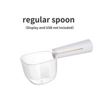 앵무새 메추리 병아리 디지털 전자 숟가락 정확한 Lcd 규모 분리형 요리 식품 건조 80, 02 regular spoon
