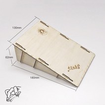 나무 핑거보드 트랙 스케이트보드 장난감 킥보드 휠, 단일사이즈, 경사면 투척 플랫폼