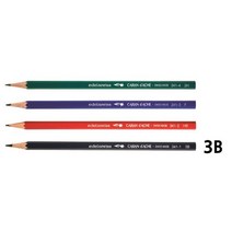 까렌다쉬 까렌다쉬)에델바이스연필3B다스(12개입) 미술용품 제도용품 필기구, 1개, 1개