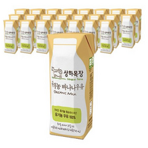 상하목장 유기농 멸균 바나나우유, 125ml, 50팩