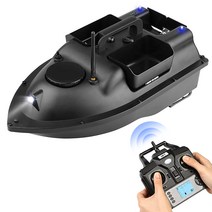 RC 보트 무선낚시 미끼 보트 자동 500m 원격 제어 탐지기 최대 2.0kg Rc 선박 야간 조명, 한개옵션0