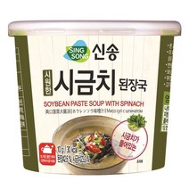 신송 시원한 시금치 된장국 10Gx24, 단품