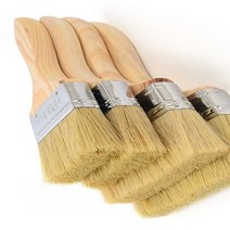 페인트붓 브러시 납작붓 페인트붓 중형, 12cm