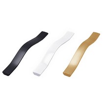 인라이프 지펠 2구 가구손잡이 볼트간격 160mm 후면고정 심플 손잡이, 골드
