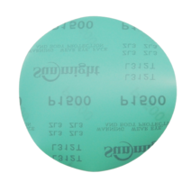 태양연마 필름 원형사포 6인치무홀, 2000번(10장), 1개