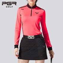 [피지알] 2018 F/W PGNC 골프 여성 퀼팅 치마 GS-147