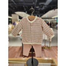 minkmui 밍크뮤 (PK)체크자가드상하복 여아면점퍼상하복 33112610062