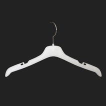 코코디피 100p 여성 플라스틱 자스민 옷걸이 헹거 상의걸이 매장, 100개, 반투명색